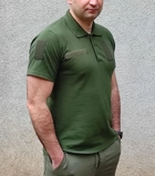 Поло військове тактовне Eva Military колір хакі розмір XL - зображення 3