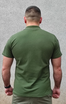 Поло військове тактичне Eva Military колір хакі розмір М - изображение 5