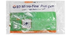 Шприц інсуліновий BD Micro-Fine DEMI 0,3 мл U-100 30G (0,30 x 8,0 мм) 100 шт - изображение 4