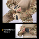 Тактический демисезонный военный коcтюм G3 штаны, убакс, наколенники+налокотники, р.L - изображение 6