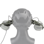 Навушники активні тактичні з гарнітурою мікрофоном Opsmen Earmor M32 + Premium кріплення на шолом (150202) - зображення 15