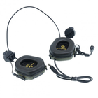 Навушники Активні для стрільби з мікрофоном на шолом Earmor M32H Олива + Premium кріплення (15025kr) - зображення 5