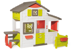 Domek dla przyjaciół Smoby Toys z dzwonkiem, stolikiem i płotem 217x171x172 cm (7600810203) - obraz 1