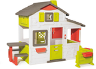Domek dla przyjaciół Smoby Toys z dzwonkiem, stolikiem i płotem 217x171x172 cm (7600810203) - obraz 3