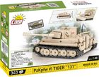 Klocki konstrukcyjne Cobi II Wojna Światowa Czołg Tiger 131 340 elementów (COBI-2710) - obraz 2