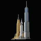 Zestaw klocków LEGO Architecture Nowy Jork 598 elementów (21028) - obraz 8