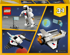 Конструктор LEGO Creator Космічний шатл 144 деталей (31134) - зображення 7
