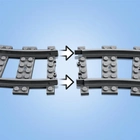 Конструктор LEGO City Залізничні стрілки 8 деталей (60238) - зображення 4