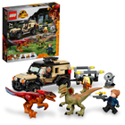 Zestaw klocków LEGO Jurassic World Transport pyroraptora i dilofozaura 254 elementy (76951) - obraz 2