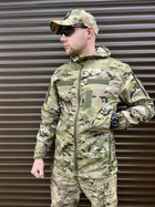 Летняя тактическая куртка Рип-Стоп Premium Мультикам (Размер 56) - изображение 6