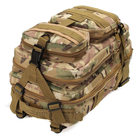 Тактичний рюкзак штурмовий Tactic на 25 л військовий рюкзак Мультикам (ta25-multic) - зображення 4
