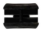 Передня рукоятка Форт на планку Weaver/Picatinny (полімер) чорна - зображення 3