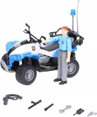 Іграшка Bruder Поліцейський квадроцикл + фігурка чоловік-полісмен (63010) - зображення 5