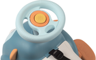 Машина для катання малюка Smoby Toys Маестро 3 в 1 зі звуковими ефектами блакитна (720304) - зображення 7