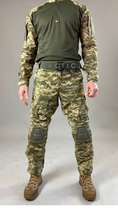 Військові штани Tactic CORD Ріп-стоп, (тактичні штани з наколінниками) піксель 56 - зображення 7