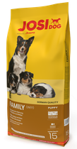 Сухой корм для собак JosiDog Family