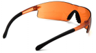 Очки защитные открытые Pyramex Provoq (orange) оранжевые - изображение 4