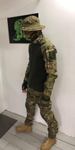 Костюм військовий мультикам, убакс + штани з наколінниками розмір L - зображення 4