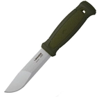 Нож фиксированный Mora Kansbol Multi-Mount (длина: 228мм, лезвие: 109мм), оливковый, ножны пластик - изображение 1