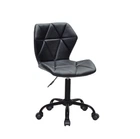 Кресло офисное Onder Mebli TORINO ЭК. ЧЕРНЫЙ без протектора колес 260 BK - OFFICE