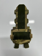 Подсумок противовес (карман) для аксессуаров на кавер для баллистического шлема Fast Mandrake Мультикам - изображение 6