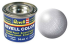 Farba srebrny metalik srebrny metalik 14ml Revell (MR-32190) - obraz 1