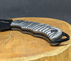 Нескладной тактический нож Tactic туристический охотничий армейский нож с ножнами (K-601) - изображение 7