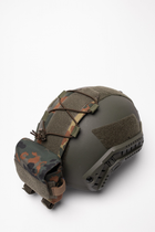 Подсумок противовес для аксессуаров на кавер для баллистического шлема Fast Бундес - изображение 1