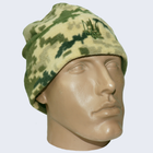 Зимняя шапка тактическая UMA цвета пиксель - изображение 2
