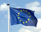 Прапор Євросоюза, розмір: 150х90 см., Прапор Європейського Союзу, прапор єс, прапор євросоюза з люверсами, нейлон