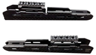 Тактическое цевье X-GUN Handguard для АК-47/74/АКМ (алюминий) черное - изображение 4
