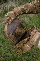 Тактичний Штурмовий Рюкзак (Сумісний із Гідратором) Лямки MOLLE Рюкзак для ЗСУ Cordura 1000D Мультикам - зображення 8
