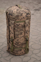 Баул-рюкзак тактичний сумка піксель 120 л - зображення 1