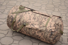 Баул-рюкзак тактичний сумка піксель 120 л - зображення 2