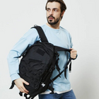 Рюкзак Тактический на 40л штурмовой туристический с системой MOLLE Черный большой - изображение 4