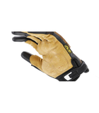 Тактические перчатки Mechanix Wear M-Pact Leather Fingerless Framer без трёх пальцев - изображение 14