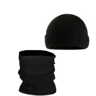 Набор Балаклава mil-tec з флісом та M-Tac шапка тонкая вязкая Olive L/XL - изображение 8