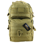 Рюкзак тактический Kombat UK Medium Assault Pack (40 л) койот - изображение 2