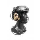 Активные наушники EARMOR M32H для ARC Helmet Rails койот - изображение 1
