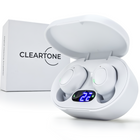 Внутрішній слуховий апарат CLEARTONE V100 з двома TWS навушниками та портативним боксом для зарядки - White - зображення 2