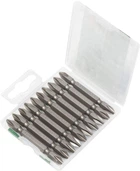 Набор бит Rock Force RH 1/4" 10 шт в пластиковом футляре (RF-2101)