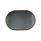 Тарілка обідня овальна Colorx CXOFD-24-KY-730-P-01 24 см сіра