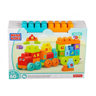 Klocki konstrukcyjne Mega Bloks Fisher-Price Pociąg edukacyjny ABC (DXH35)