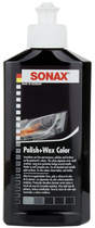 Полироль для кузова обогащающий цвет | Sonax Polish & Wax Color Nano Pro | Бутылка 250 мл | Черный