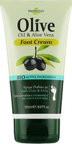 Крем для догляду за ногами "Алое Віра" - Madis HerbOlive Foot Care 150ml
