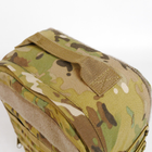 Универсальный тактический швидкоз'ємний рюкзак 10 литров, военный штурмовой рюкзак из плотной тактической ткани Kiborg Мультикам - изображение 3