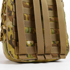 Универсальный тактический швидкоз'ємний рюкзак 10 литров, военный штурмовой рюкзак из плотной тактической ткани Kiborg Мультикам - изображение 6