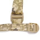 Ремень тактический оружейный 3-точковый Полиамидный крепкий для АК, РПК Пиксель - изображение 4