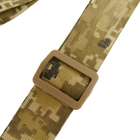 Ремень тактический оружейный 3-точковый Полиамидный крепкий для АК, РПК Пиксель - изображение 5