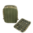 Универсальный тактический быстросъемный рюкзак 10 литров, военный штурмовой рюкзак из плотной тактической ткани Kiborg Пиксель - изображение 3